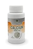 Herbal Therapy Calcium 1000 mg Kautabletten, 60 Stück, Nahrungsergänzungsmittel für Knochen- und Zahngesundheit