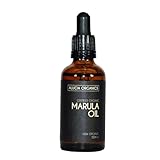 ALUCIA ORGANICS Zertifiziertes Bio Marulaöl 50ml – 100% reines Marulaöl für Gesicht, Körper und Haare – natürlich, kaltgepresst und unraffiniert – vegan