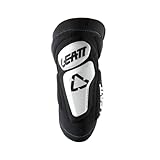 Leatt 3DF 6.0 Knieschoner, Weiß/Schwarz, Größe S