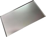 EWH Edelstahl Fettauffangblech/Fettwanne für Tepro Gasgrills aus Edelstahl für Modell Tepro 3651 (64 x 34 x 1,5 cm)