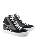 Alpinestars Stated Shoes Motorradschuhe Sneaker Schwarz Grau Weiß, 47.5 EU = 13.5