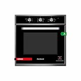 Corberó CCHM703X Multifunktionsofen, 65 l, 8 Programme, Innenbeleuchtung, Hydrolysereinigung, Doppelglastür, 3000 W Leistung, Schwarz