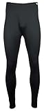 Generisch Thermo Unterhose Lange Unterhose Winter ThermoTherm® Hose für Herren Thermowäsche Funktionshose Funktionswäsche, Schwarz XL (56/58)