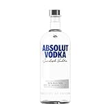 Absolut Vodka Original – Edler und extrem reiner Premium-Vodka aus Schweden in der ikonischen Apotheker-Flasche – 1 x 1 l | 1l (1er Pack)