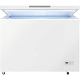 Zanussi ZCAN31FW1 Gefriertruhe, Fassungsvermögen 308 Liter, 3 Körbe, Inverter-Kompressor, schnelles Einfrieren, LCD-Display, akustischer und optischer Alarm, weiß