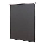 Ventanara® Thermorollo Verdunkelungsrollo Grau inklusive Montagematerial 120 x 220 cm