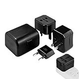 Duroecsain Reisestecker,Ladekabelanschluss | Multifunktionaler Tragbarer Internationaler Steckdosenwandler Für Reisen Laptop Handy