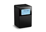 Philips TAR5100 spritzwasserfester DAB-UKW-Radiowecker mit USB und Bluetooth, hergestellt aus nachhaltigem PCR