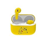 OTL Technologies Bluetooth-Kopfhörer V5.0 für Kinder Pokemon Pikachu mit Ladebox, gelb, one Size