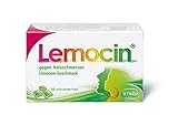 Lemocin Halsschmerztabletten -Lutschtabletten mit Limonengeschmack für Erwachsene und Kinder ab 5 Jahren- bei Beschwerden im Hals- und Rachenraum schmerzstillend & entzündungshemmend - 1 x 50 Stück