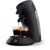 Philips Senseo Original Plus Kaffeepadmaschine, Schwarz, Intensitätsauswahl, Coffee Boost-Technologie, hergestellt aus recyceltem Kunststoff, CSA210/60