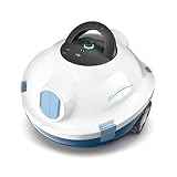 MEDOXA Poolroboter, kabelloser Poolsauger, Dunkelgrau Y10 Schnurloser Roboter-Poolreiniger, automatischer, leistungsstarker Poolsauger, 90 Minuten Laufzeit, selbstparkend, ideal für Flache
