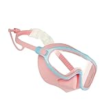 Kinderbrille mit Nasenabdeckung, Tauchbrille, Anti-Beschlag, auslaufsicher, wasserdicht, Schnorchelbrille, (17 x 17 x 8 cm), perfekte Ausrüstung für Jungen im Alter von 4–16 Jahren