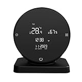 Temperatur- und Luftfeuchtigkeitssensor, digitales Thermometer und Hygrometer, Fernbedienung, digitales WLAN-Messgerät für Zuhause und Büro