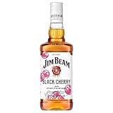 Jim Beam Black Cherry (Red Stag) | Bourbon Whiskey mit Schwarzkirsch-Likör | mit weichem und rundem Geschmack | 32.5% Vol. | 700ml (Die Verpackung kann variieren)