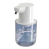 Automatisches Handwaschwerkzeug, automatischer Seifenspender aus Schaumstoff – USB, wiederaufladbar, Wandmontage und Tisch mit 4 Geschwindigkeitsstufen, 4 Geschwindigkeitsstufen, wasserdicht