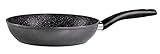 STONELINE Primo Bratpfanne 24 cm, mit Griff, Induktion, Aluguss, Pfanne mit echten Steinpartikeln beschichtet, Ohne Fett oder Öl kochen, braten und schmoren