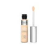 L'Oréal Paris Concealer für ein natürliches Strahlen, Feuchtigkeitsspendend und aufpolsternd, Gesichts Make-Up mit Hyaluronsäure und Koffein, True Match Radiant Serum Concealer 4D, 11 ml