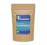 Eisenkraut Tee BIO bzw. Berufskraut (100g) Original aus Bulgarien - Echter Sideritis Scardica - Natürlich & schonend getrocknet - von Tausendkraut