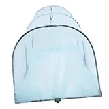 HIAKDOFT 1Satz Garten Gewächshaus Transparente Pflanzenabdeckung Stabiler Folie Wasserdichtes Blumenschutz Zubehör für Gemüse für Hochbeete