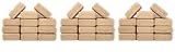 Holzbriketts aus Nadelholz Brennholz für Ofen, Kamin oder Feuerstelle, optimal zum Anzünden, Sehr guter Heizwert (Frei von Zusätzen oder Bindemitteln) 30 kg