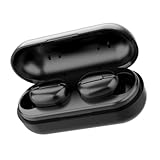 DIYEAH 1 Satz -kopfhörer Ohrenstöpsel Headset Ohrstöpsel Sportkopfhörer Smart-kopfhörer Ohrhörer Mit Ladefall Offenstufe Im Freien Abs Black