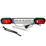 AHAKA Lichtleiste TL13PMD36 13-poligen Stecker für Heckträger und Anhänger