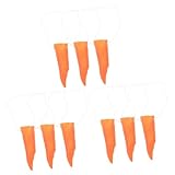OUNONA 9 Stck. Teiliges Karottennase Schneemann Cosplay Deko Prop Leichte Sichere und Langlebige Clown Nasen für Fasching Halloween und Party Wiederverwendbar und Komfortabel Tragbar