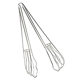 BESTonZON Schneebesen Aus Edelstahl Salat-rührzange Schneebesen Zange Eierschläger Von Hand Flacher Schneebesen Mehrzweckwerkzeug Gekochtes Ei Brotzange Rostfreier Stahl Metall Geschirr