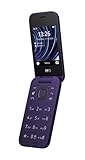HMD 2660 Flip Klapphandy (2,8' Hauptdisplay, 1,77' Zweitdisplay, 4G + 4G, Bluetooth, 128 MB, 1450mAh Akku, FM Radio, MP3 Player, 0,3 MP Kamera) Purple