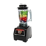 Standmixer Hochleistungsmixer Eis Crusher 2800W 5700rpm 2 in 1 Klingen 3.9L Smoothie Maker mit Mixstab Eiweiß Shaker Universal Power Mixer für Herstellung Fruchtsäften Gemüsesäften