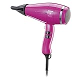 Valera Vanity Hi-Power professioneller Ionen-Haartrockner, langlebig und leistungsstark, digitaler Motor, 2400 Watt, Farbe Hot Pink Rosa