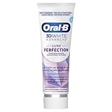 Oral B Zahnpasta 3D White Advanced Luxe Perfection Whitening Zahnpasta, entfernt Flecken auf der Oberfläche, Schutz gegen Flecken, klinisch erwiesen, erfrischendes Pfefferminzaroma, 75 ml