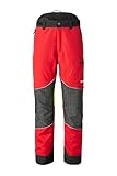 KOX Schnittschutzhose Light 2.0 Rot/Gelb