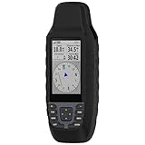 Msialt Schutzhülle Hülle kompatibel für Garmin GPSMAP 79S/79SC - Ganzkörper Schutzhülle Bumper | Silikon GPS Fahrrad Case Schutzhülle, Fahrradnavi Hülle- Black