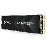 ORICO 1TB M.2 2280 SATA SSD, SATA III 6Gbps M2 SSD mit B+M Schlüssel, 500MB/s Internes Solid State Laufwerk für Desktop/Laptop - Y20M
