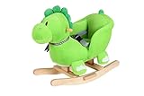 KNORRTOYS.COM 40620 Schaukeltier Dinosaurier, grün
