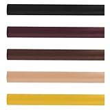 OUDQFCJ 5 Stück Laminat Reparaturset, Parkett Reparaturset mit Holzkorrekturstift, Holzkitt Reparaturset, Beheizbare Holz Reparaturstifte für Holztüren, Tische, Schränke
