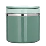 Isolierter Mittagessenbehälter - Heißfutterträger, Thermalfutterglas | 5.20*4.72in und durchlaufsicheres Suppenlagerglas, Edelstahl binto Box, ** Lebensmittelhalter Reise Arbeitszeit für Schulmahlzeit