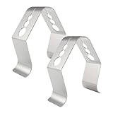 2-teiliges Set mit 304 Edelstahl-Grillthermometern, Sonden-Lebensmittel-Clips, Grill-Fleischthermometer, Verbrühungs-Clip-Zubehör, poröses Design, feste Lebensmittelsondenhalter, Schüssel-Zubehör.