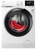 AEG LR6FG84 Serie 6000 Waschmaschine Frontlader Nennkapazität des Programms Eco 40°-60° (kg) Schleuderdrehzahl 1351 Energieeffizienzklasse A nicht angeschlossen