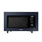 Samsung MC32DB7746KDE1 Bespoke Mikrowelle mit Grill und Heißluft, 32 l, 900 W, Smart Control, AirFry, Power Defrost, Healty Steam, Clean Navy