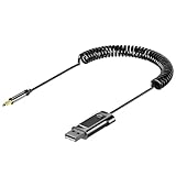 Leloco Bluetooth Adapter Auto Bluetooth 5.4 Empfänger Klinke