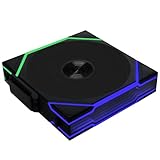 Lian Li UNI FAN TL Wireless PC Lüfter 120mm RGB – Gaming PC Lüfter Schwarz | PWM Lüfter - 26 ARGB LEDs - bis 2.600 U/min - Stecksystem - hoher Airflow - Vibrationsarm - Leise