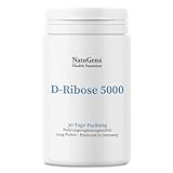 NautuGena D-Ribose-5000/ Teil der RNA und Baustein von ATP/ 150g Pulver (30-Tage-Packung)