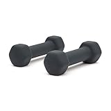 Worqout Neopren-Hanteln – Set mit 2 x 1 kg, ergonomisch und rutschfest