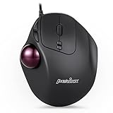 Perixx PERIMICE-517 Ergonomische Maus mit Trackball - 400/1000 DPI - Kabelgebunden