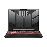 ASUS TUF Gaming A15 Laptop | 15,6' FHD entspiegeltes IPS Display | AMD Ryzen 9 8945H | 16 GB RAM | 1 TB SSD | NVIDIA GeForce RTX 4060 | Windows 11 | QWERTZ Tastatur | Mecha Gray