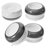 POPETPOP 4 Stück Rutschfeste Matte Stand Anti-Slip Pads Griff Bein Möbel Stabilisator für Waschmaschinenfüße Anti-Vibrations-Matte Waschmaschine Stabilisatorpolster Plastik