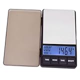 Cyrank Espresso-Kaffeewaage Mit Timer, Tropfkaffeewaage, Kaffeewaage, Espresso Waage, Kleine Taschen-Kaffeewaage, Wasserdichte Lebensmittelwaage, Digitale Küchenwaage Zum Kochen, Backen, Feinwaage